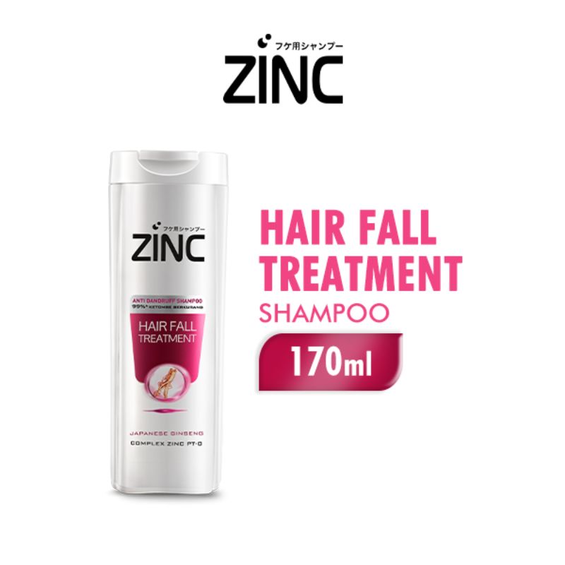 ZINC SHAMPOO HAIRFALL TRT BTL 170ML