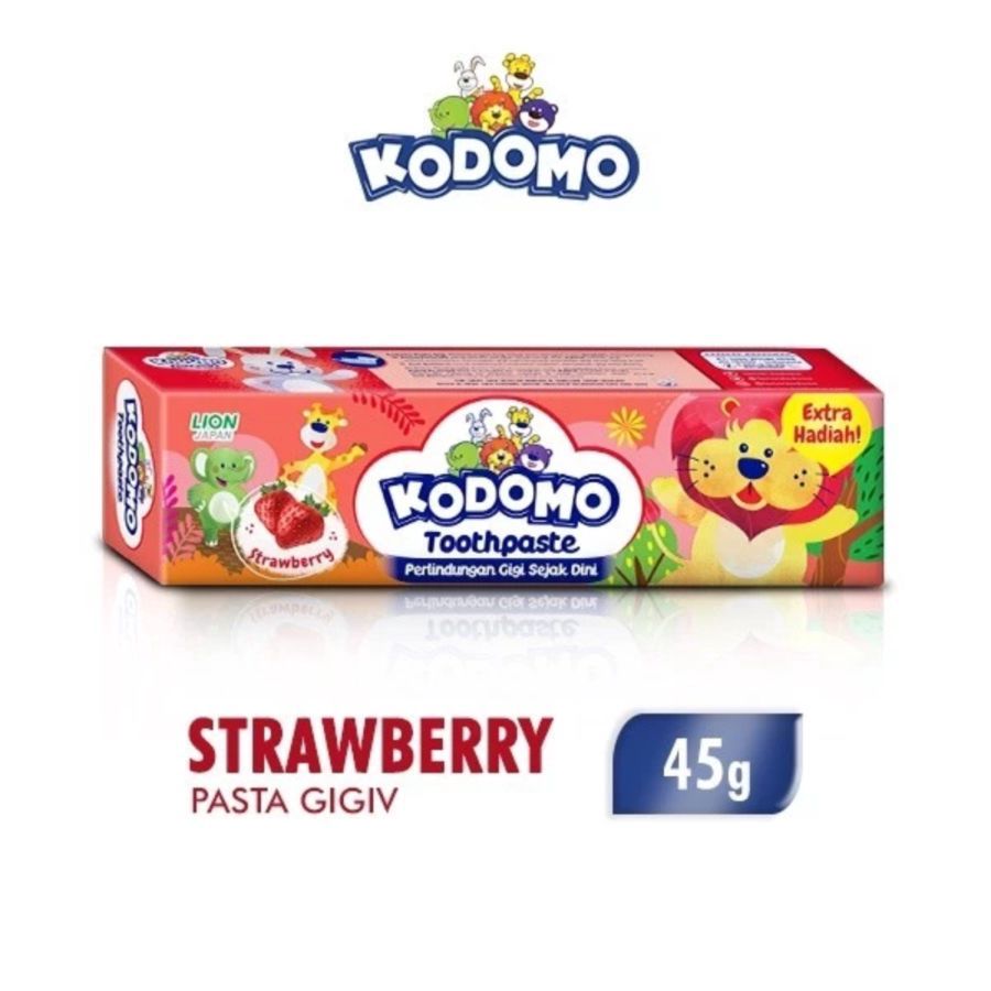 Kodomo Pasta Gigi Strawberry 45GR