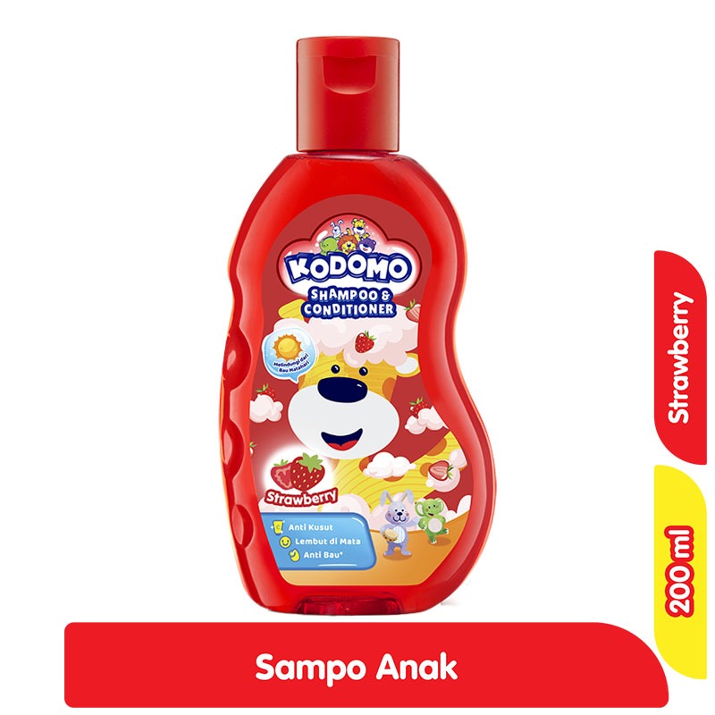 Kodomo Shampoo & Conditioner Strawberry Btl 200ML