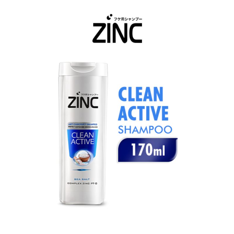 Zinc Shampoo Clean Active Btl 170ML