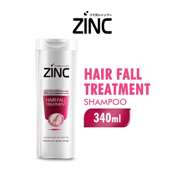 ZINC SHAMPOO HAIRFALL TRT BTL 340ML