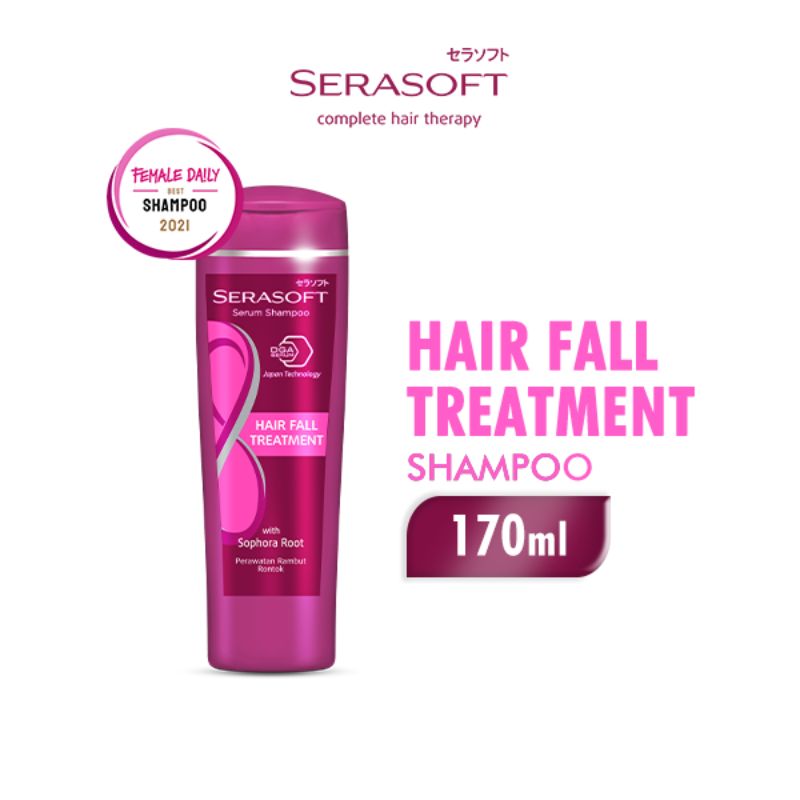 Serasoft Shampoo Hair Fall Treatment Btl 170ML