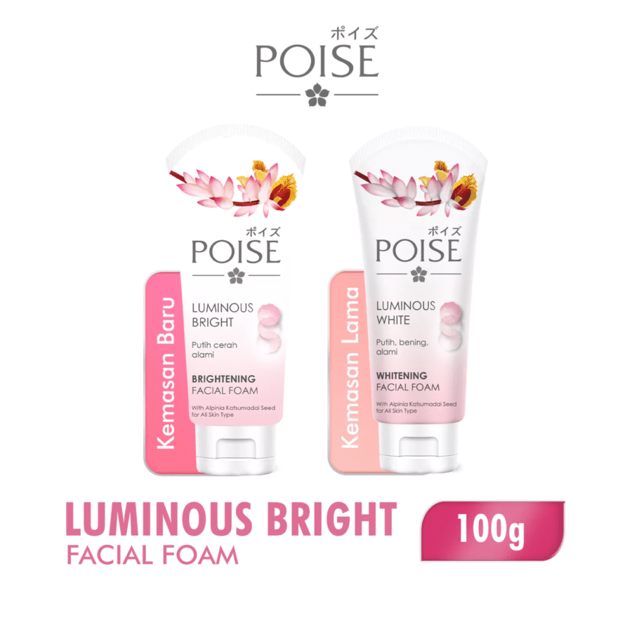 Poise Luminos Bright Facial Foam 100GR