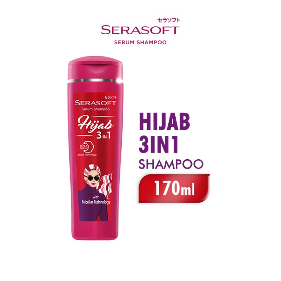 SERASOFT SHAMPOO HIJAB 3IN1 170ML