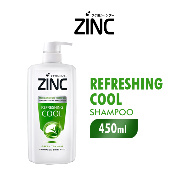Zinc Shampoo Refreshing Cool Btl 450ML