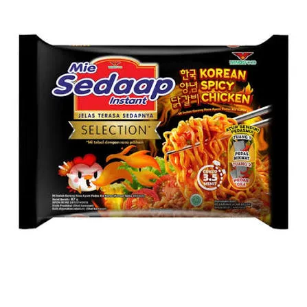 Mie Sedaap Selection Korean Spicy Chicken 87GR