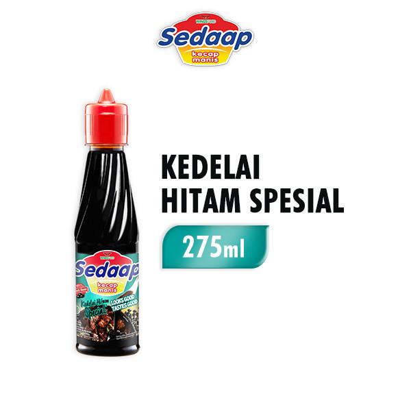 Sedaap Kecap Manis Kedelai Hitam Special Btl 275ML