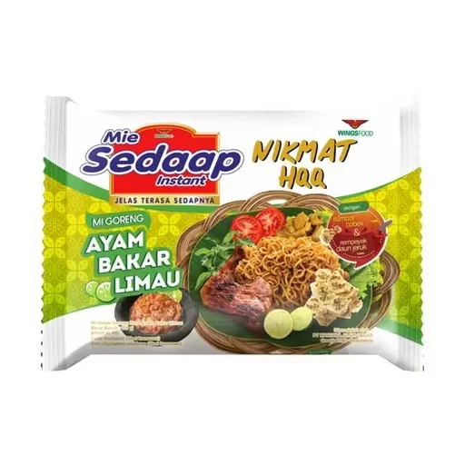 Mie Sedaap Ayam Bakar Limau 89GR