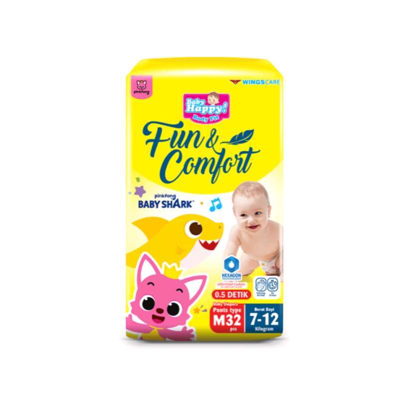 Baby Happy Body Fit Soft & Comfort Baby Shark M32