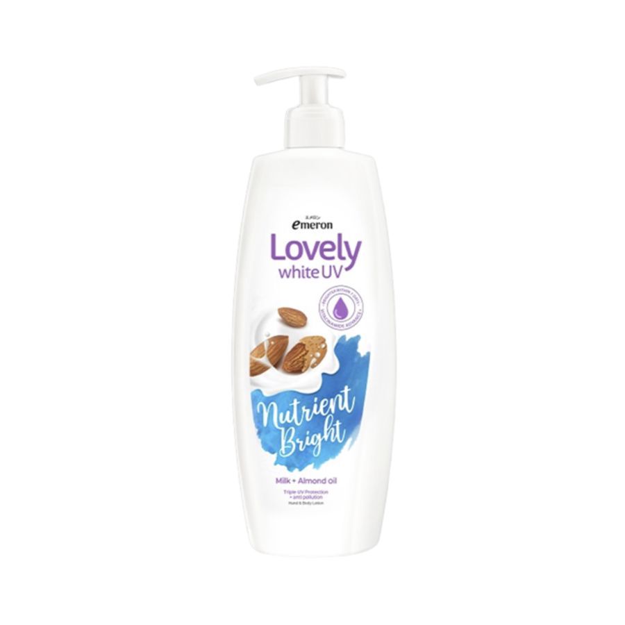 Emeron Lovely White UV Body Lotion Nutrient Bright Btl 500ML