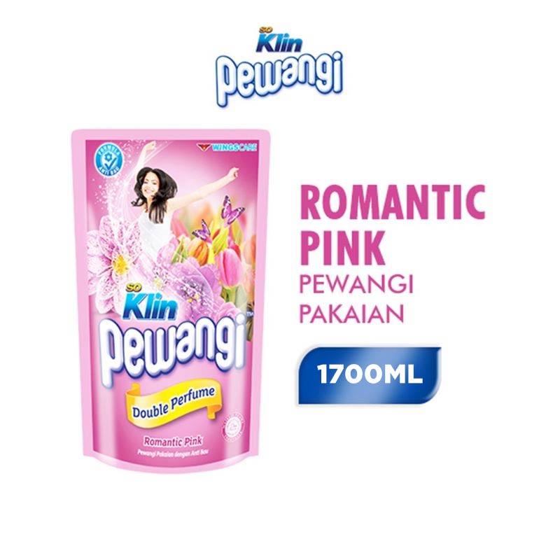 So Klin Pewangi Romantic Pink Pch 1700ML