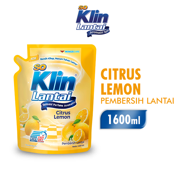 SOKLIN LANTAI KUNING PCH 1600ML