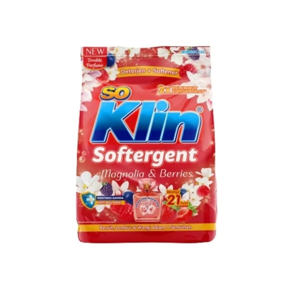 So Klin Softergent Detergen Bubuk Magnolia & Berries Pch 720GR