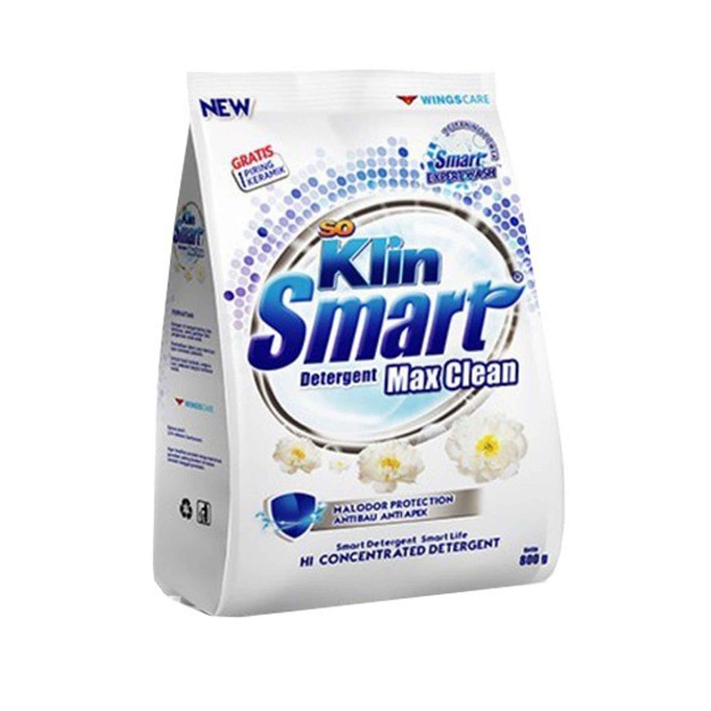 So Klin Smart Detergen Bubuk Max Clean Pch 725GR