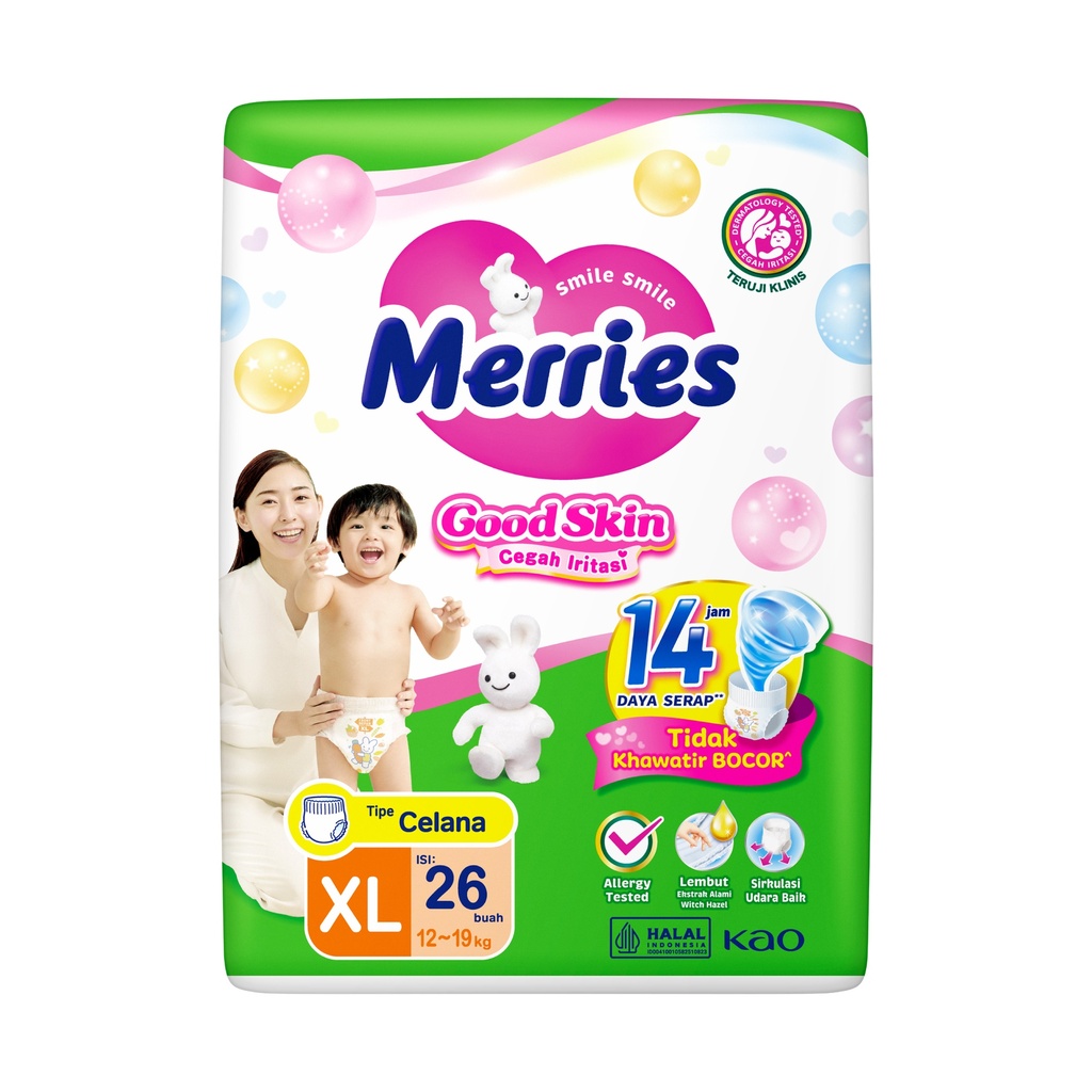 Merries Pants Good Skin XL 26PCS
