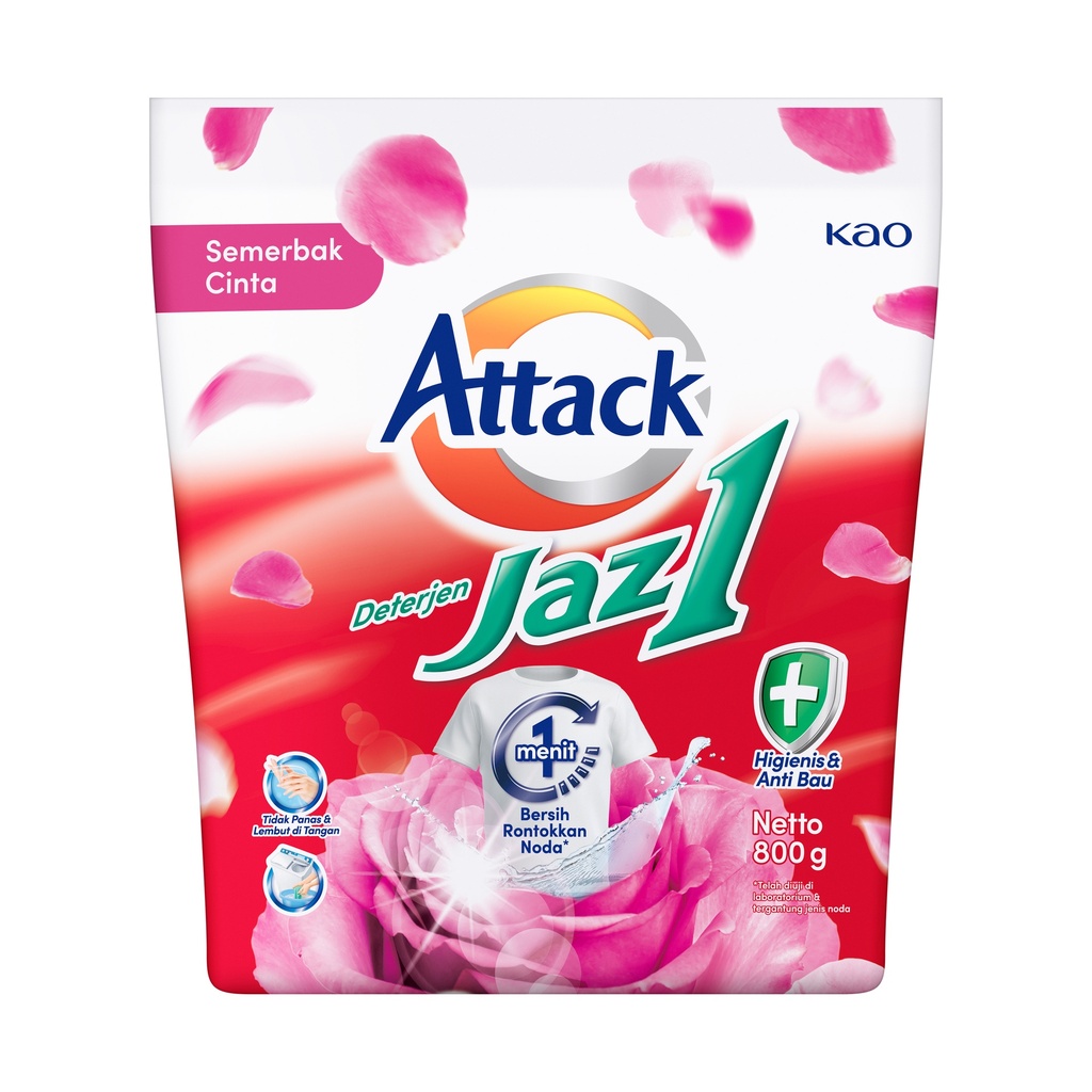 Attack Detergen Bubuk Semerbak Cinta 800GR