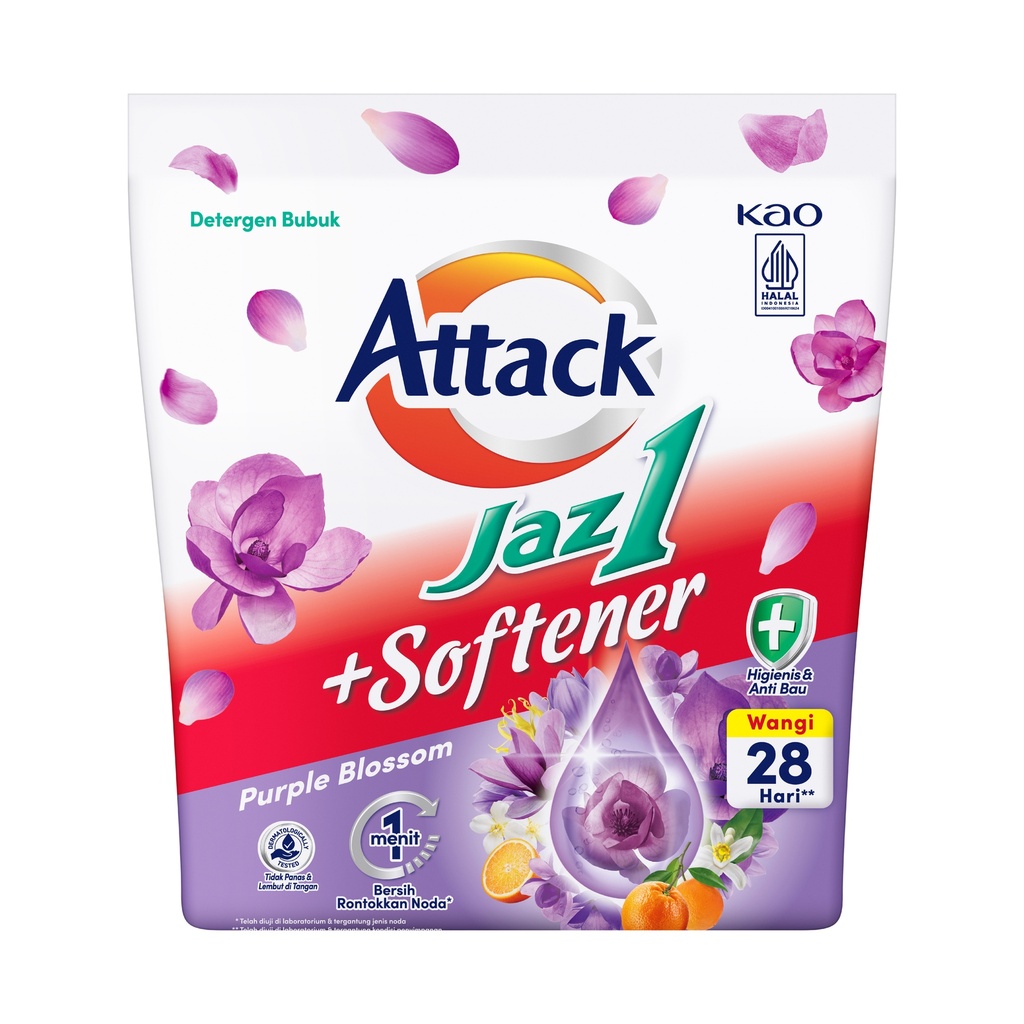 Attack Detergen Bubuk Purple Blossom 750GR