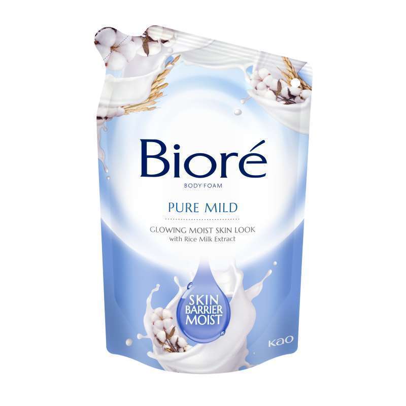 Biore Body Wash Pure Mild Pch 400ML
