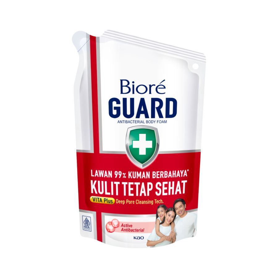 Biore Guard Body Wash Active Antibacterial Pch 400ML