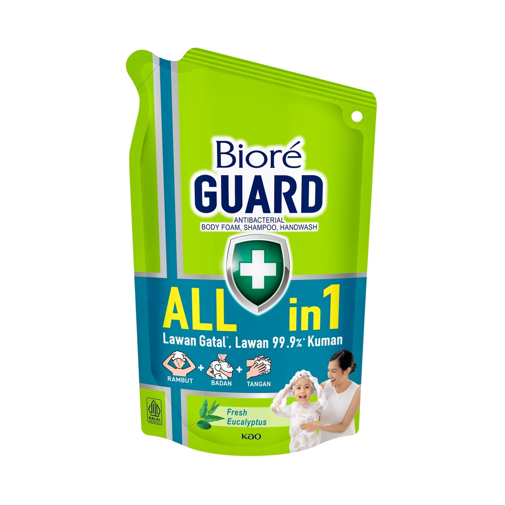 Biore Guard Body Wash Fresh Eucalyptus Pch 400ML