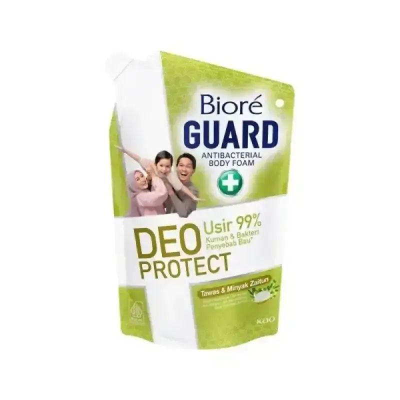 Biore Guard Body Wash Tawas & Minyak Zaitun Pch 400ML