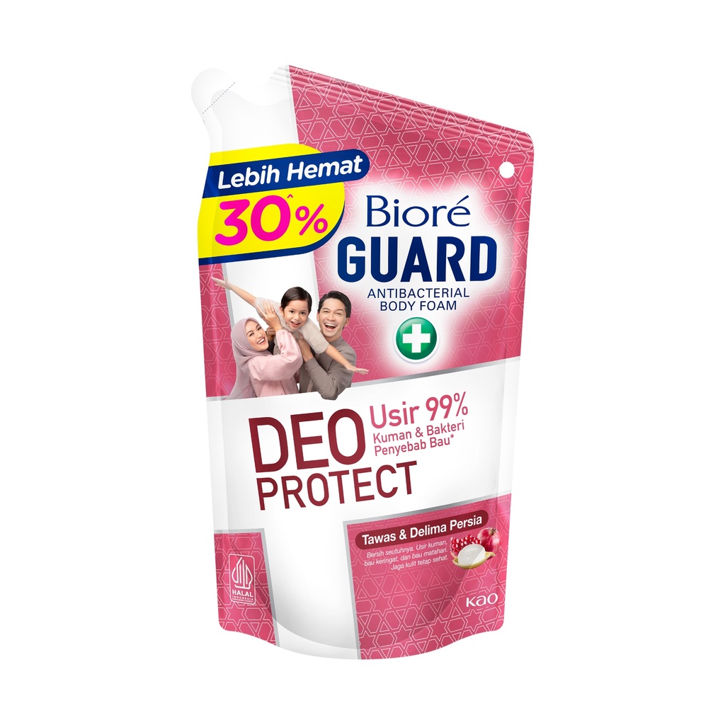 Biore Guard Body Wash Tawas & Delima Persia Pch 800ML