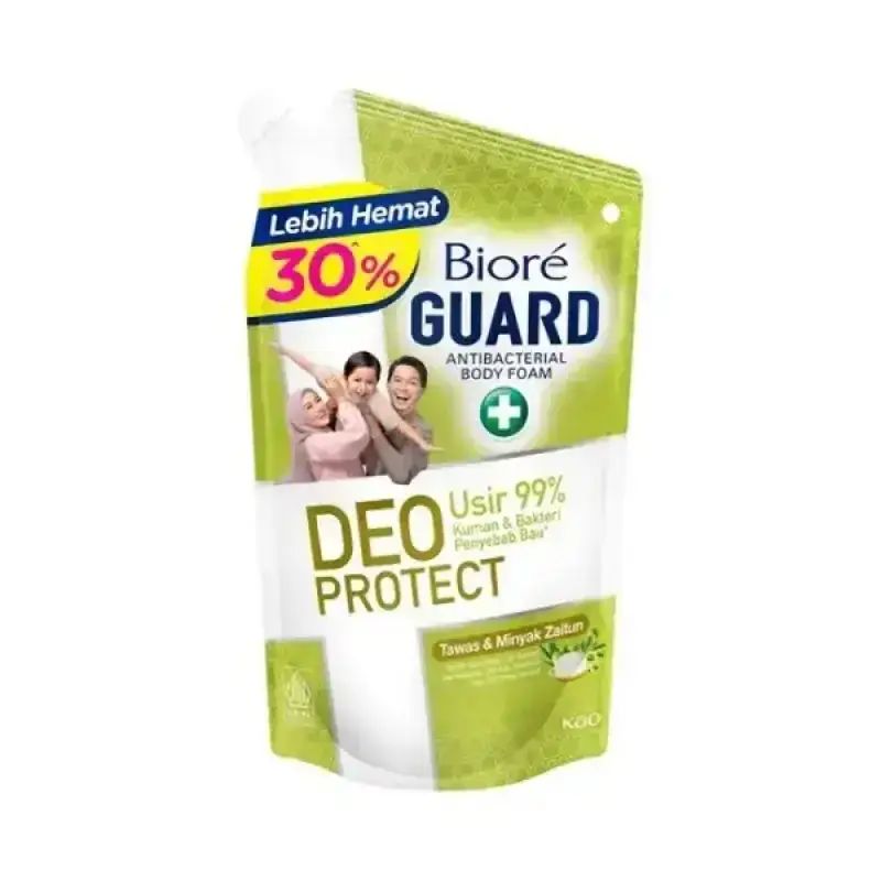 Biore Guard Body Wash Tawas & Minyak Zaitun Pch 800ML