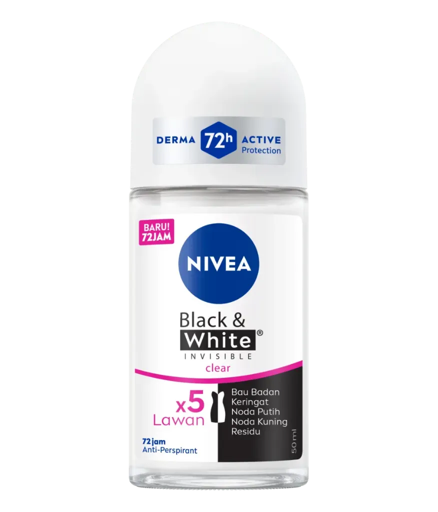 Nivea Deodorant Roll On Black & White 50ML
