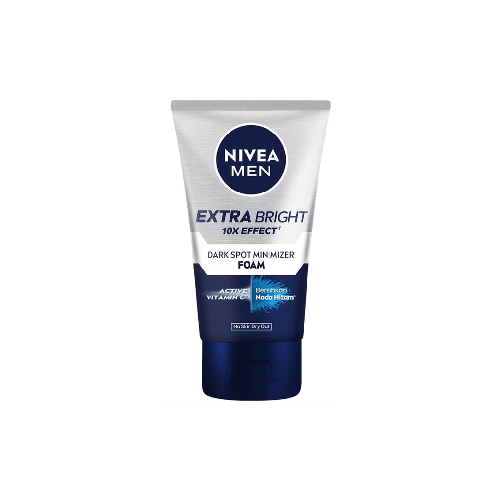 Nivea Men Extra Bright 10x Effect Facial Foam 50ML