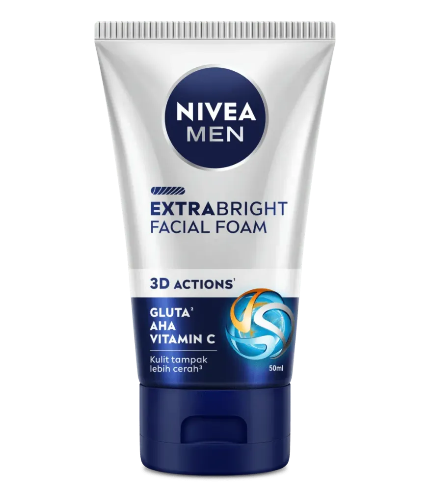 Nivea Men Extra Bright Facial Foam 100ML