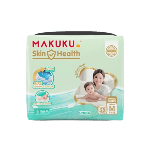 Makuku Skin Health Diapers Pants M 28PCS