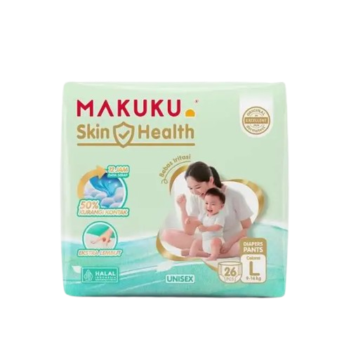 Makuku Skin Health Diapers Pants L 26PCS