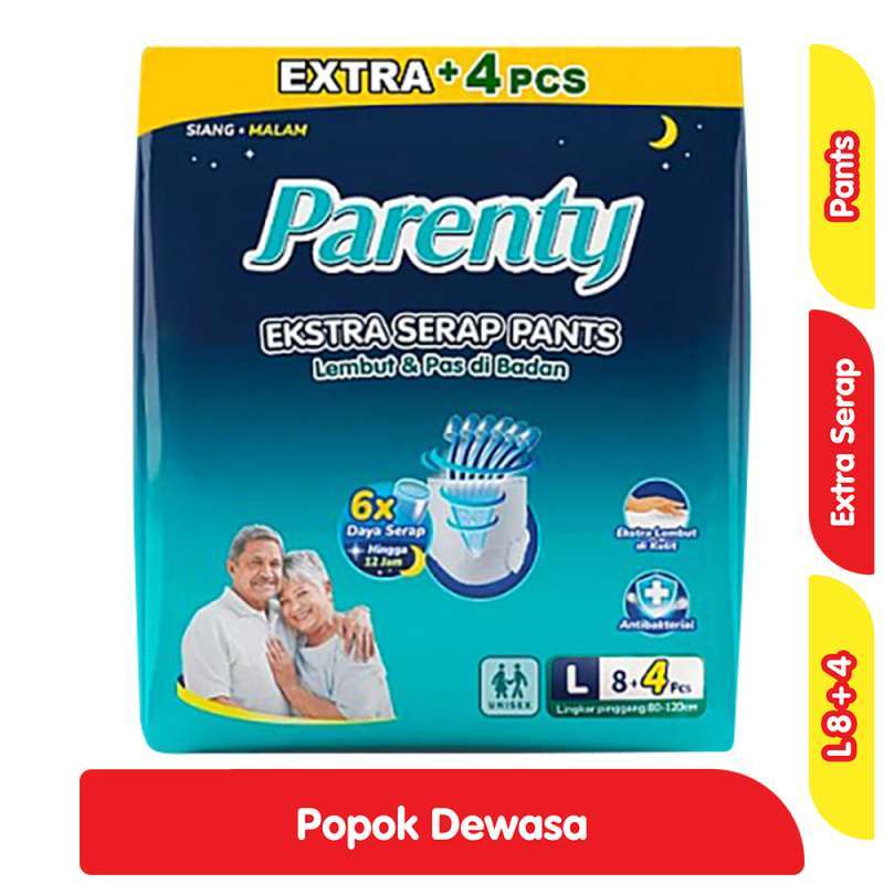 Parenty Ekstra Serap Pants L 12PCS