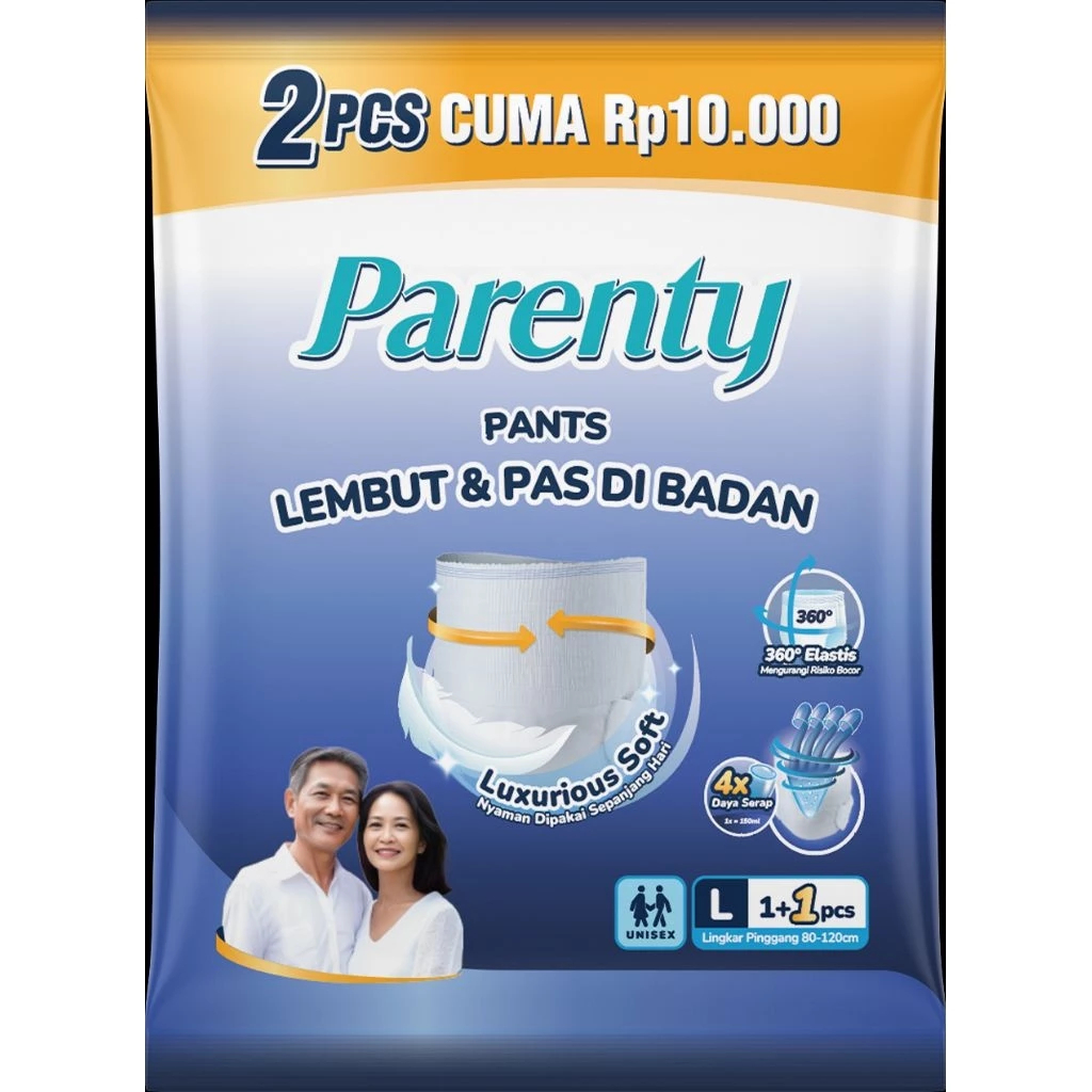 Parenty Lembut & Pas Di Badan Pants L 2PCS