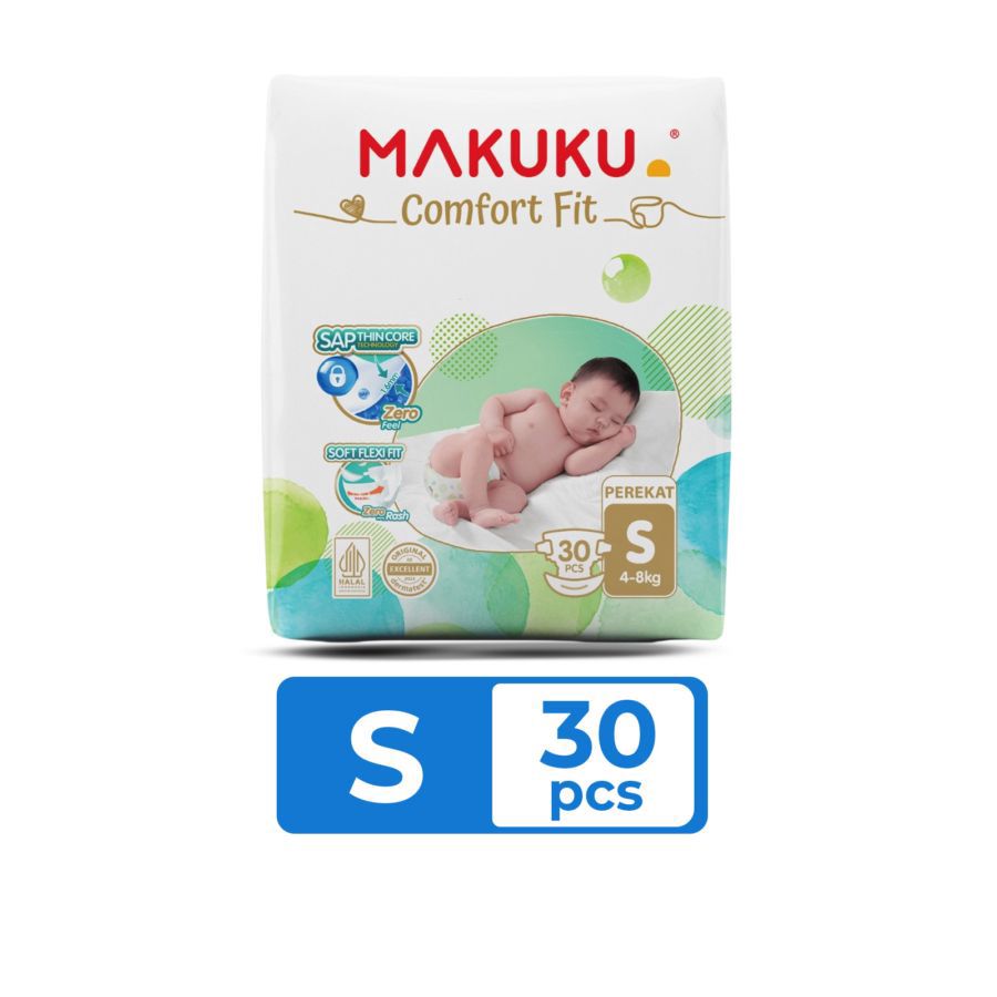 Makuku Comfort Fit Perekat S 30PCS