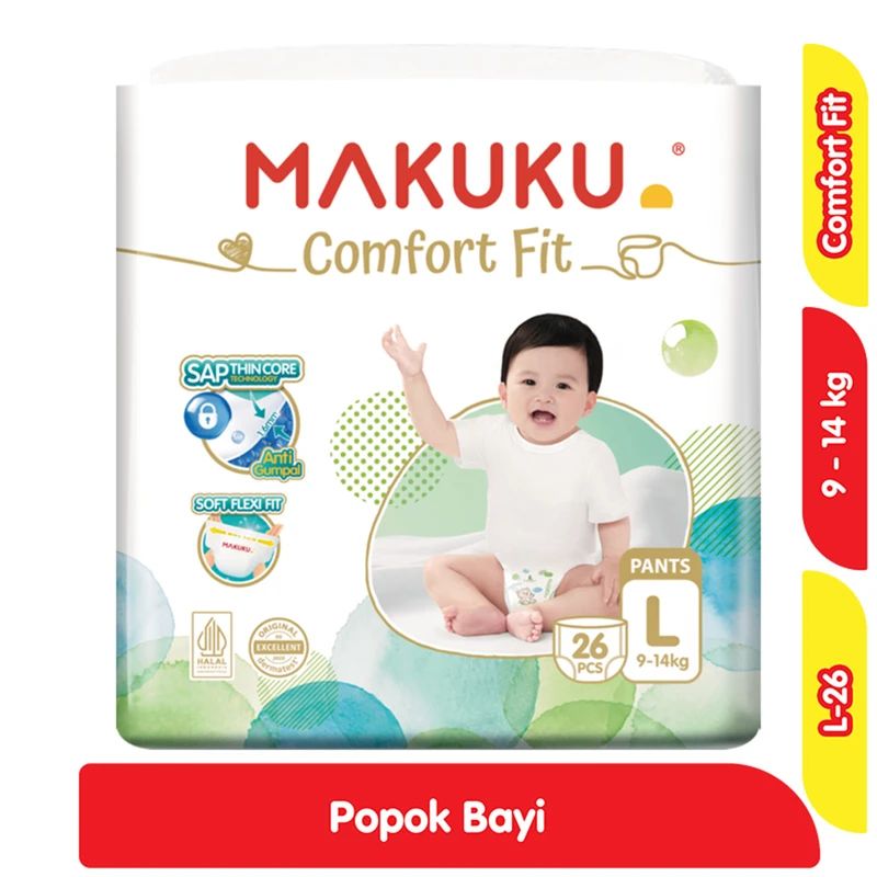 Makuku Comfort Fit Pants L 26PCS