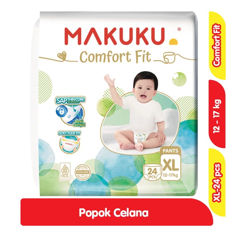 Makuku Comfort Fit Pants XL 24 PCS