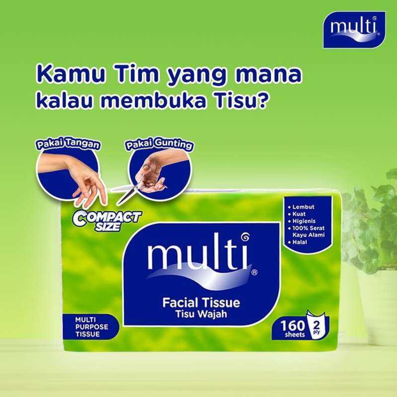 Multi Tissue Beli 2 Gratis 1 2ply 3x160S