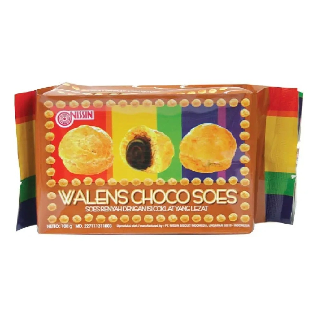 Nissin Walens Choco Soes 100GR