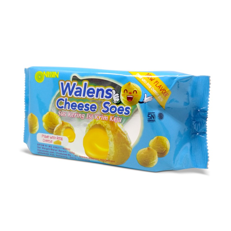 Nissin Walens Cheese Soes 100GR