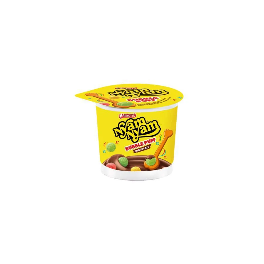 Nyam Nyam Bubble Puff Chocolate 18GR