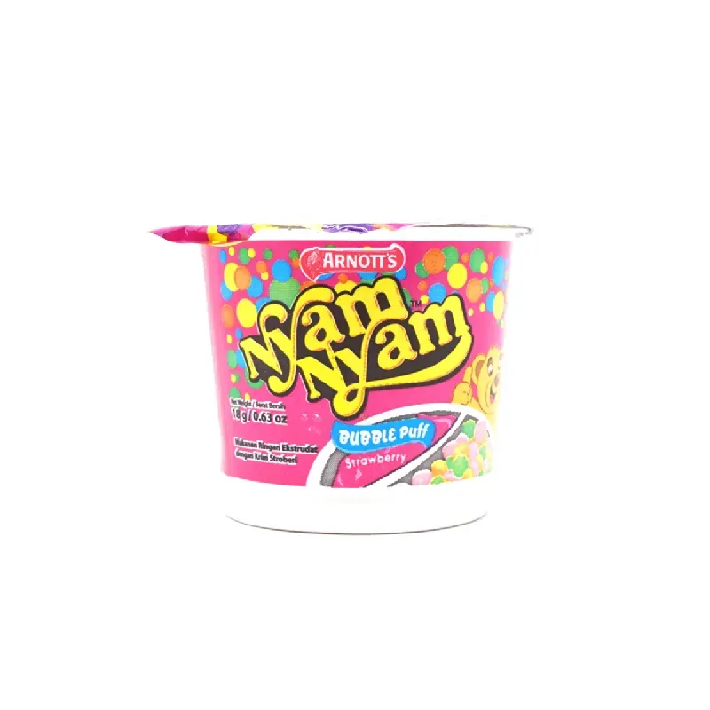 Nyam Nyam Bubble Puff Strawberry 18GR