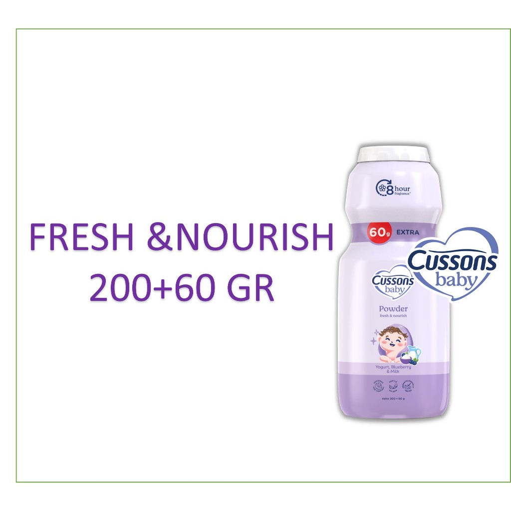 Cussons Baby Powder Fresh & Nourish 260GR