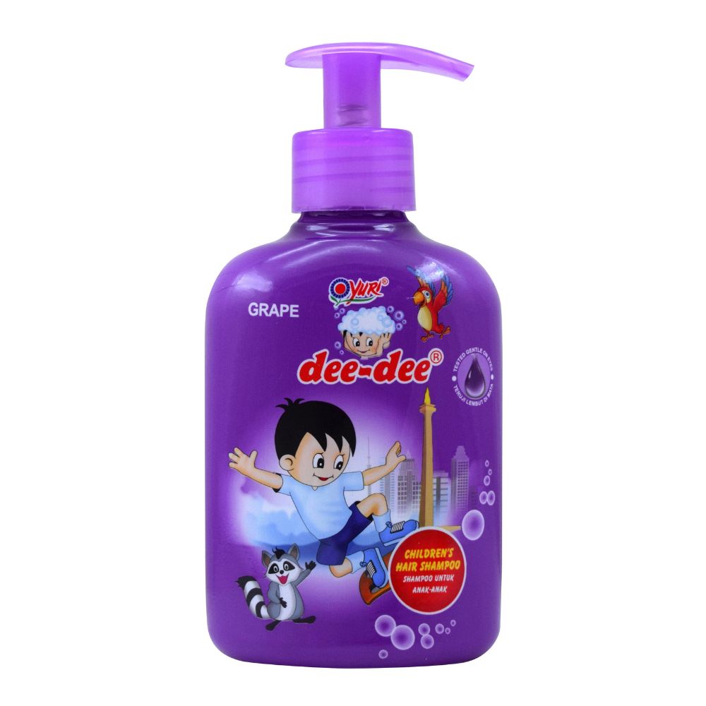 Dee-Dee Children's Hair Shampoo Grape Pump Btl 250ML