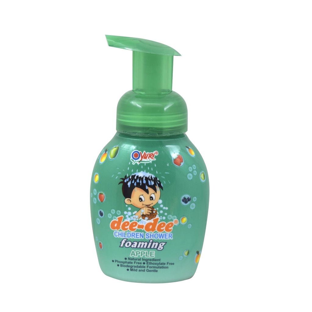 Dee-Dee Children Shower Foaming Apple Btl 225ML