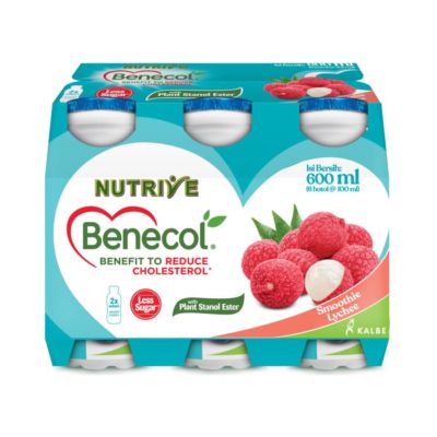 Nutrive Benecol Smoothie Lychee 6x100ML