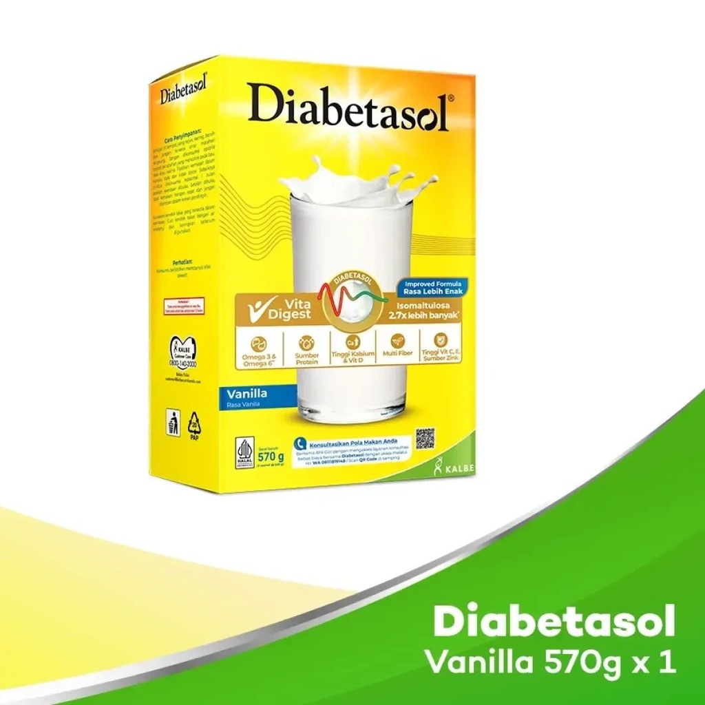 Diabetasol Vanilla 570GR