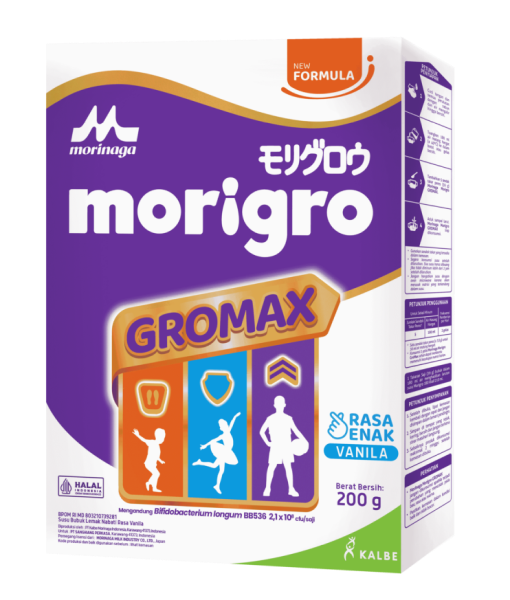 Morigro Gromax 1-12 Tahun Vanila 200GR