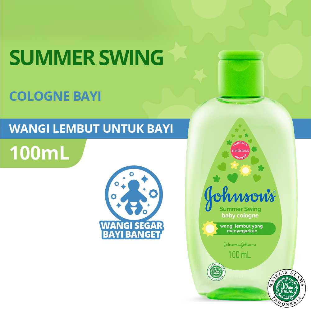 Johnson's Summer Swing Baby Cologne Btl 100ML