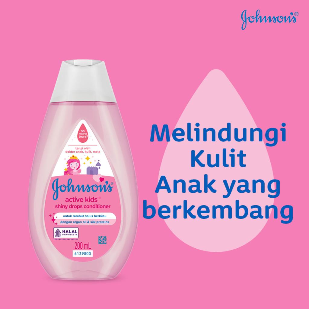 Johnson's Active Kids Shiny Drops Conditioner Btl 200ML